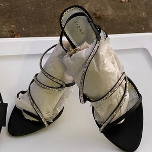 NIB- Women’s Bling 3” Strapped Heels. Size 11